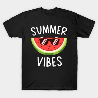 Summer Vibes Watermelon Lover Summer T-shirt T-Shirt